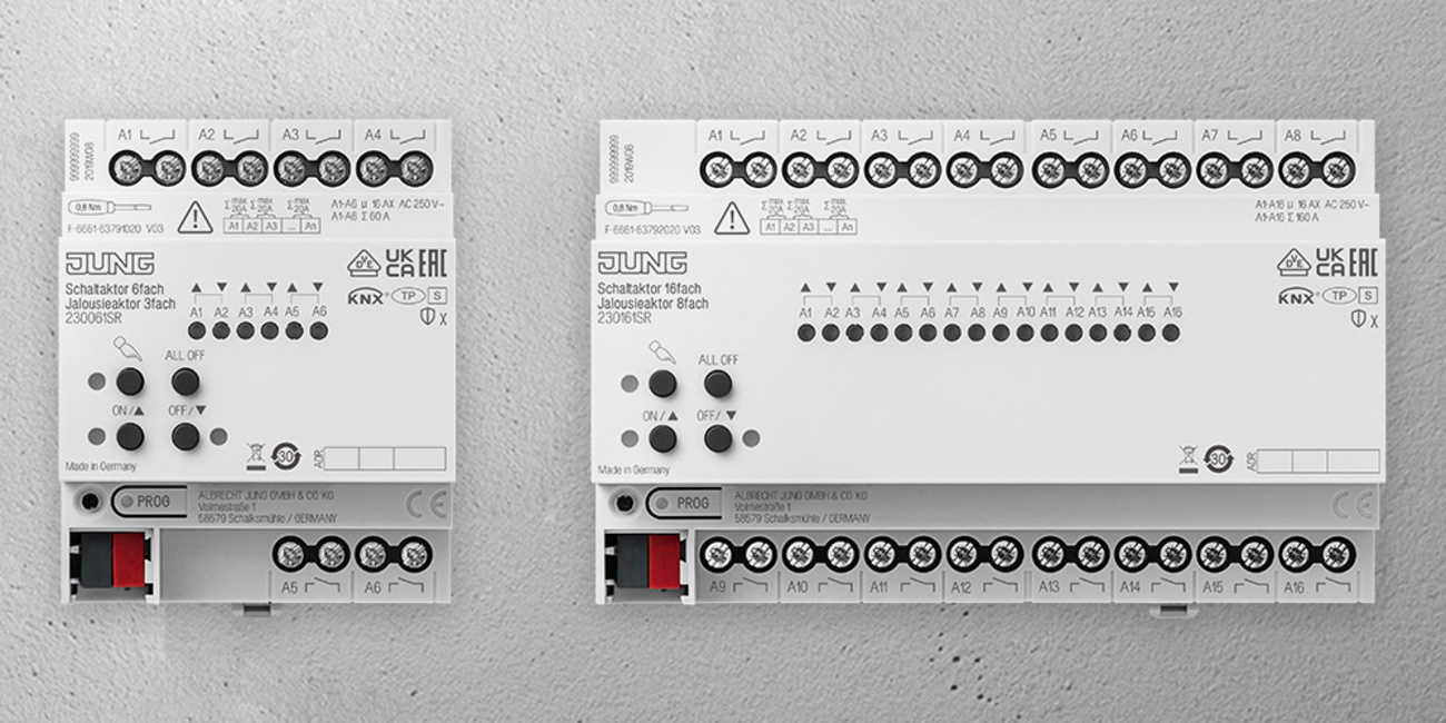KNX Schalt- und Jalousieaktoren bei Eltec Brückl GmbH in Lauter-Bernsbach